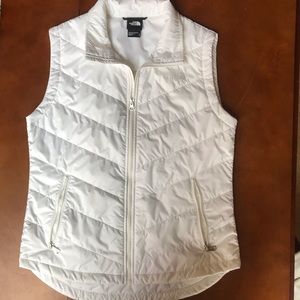 Women’s North Face White Vest